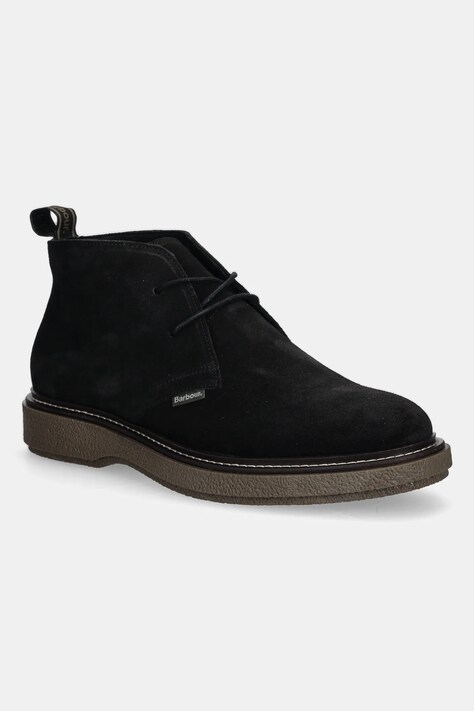 Barbour buty zamszowe Blaine męskie kolor czarny MFO0820BK12
