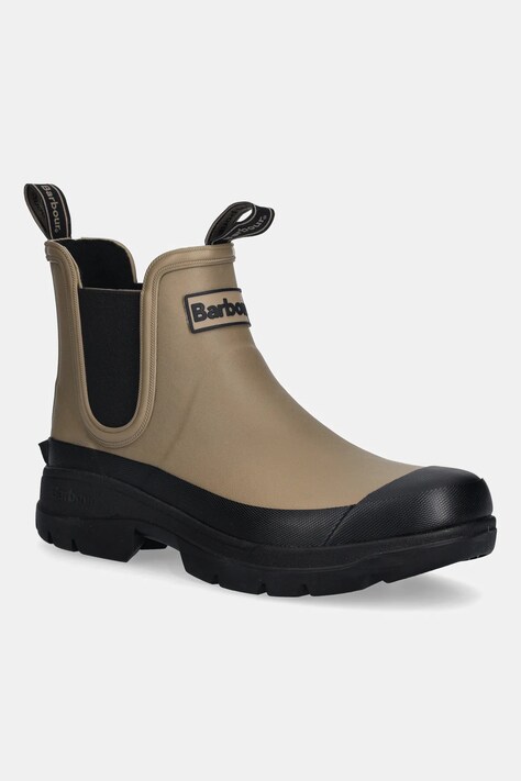 Barbour kalosze Nimbus męskie kolor beżowy MRF0028BE31
