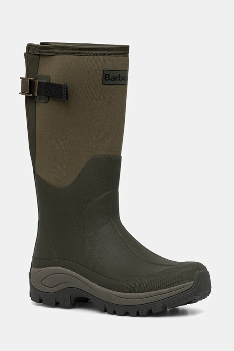 Barbour kalosze Tynedale męskie kolor zielony MRF0043OL51