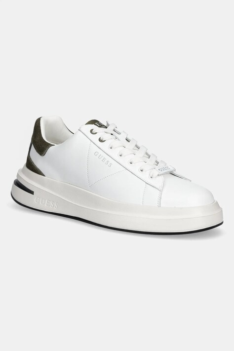 Guess sneakersy ELBA męskie kolor biały FMTLBA LEL12
