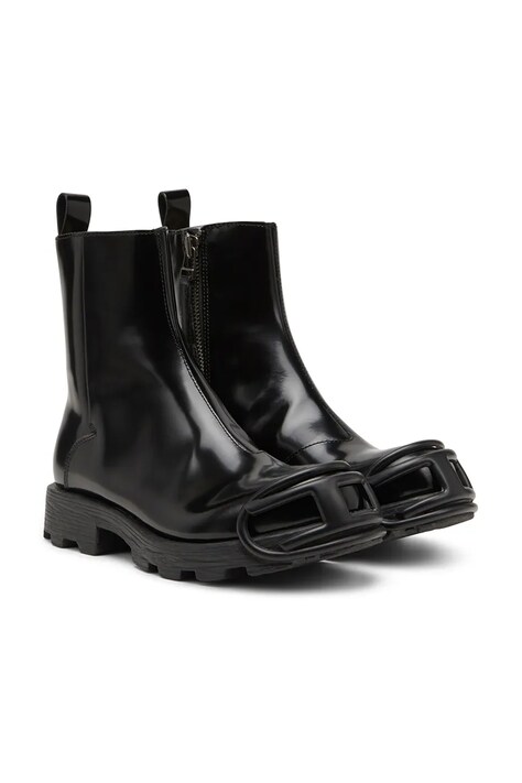 Шкіряні черевики Diesel D-Hammer Bt Zip D — фото 2