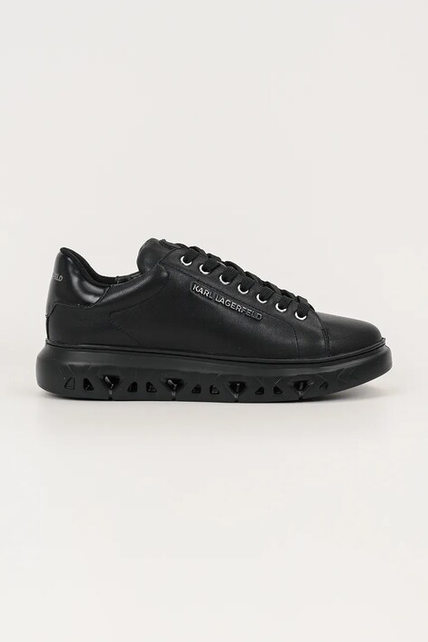 Karl Lagerfeld sneakersy skórzane KAPRI KITE męskie kolor czarny KL54519A