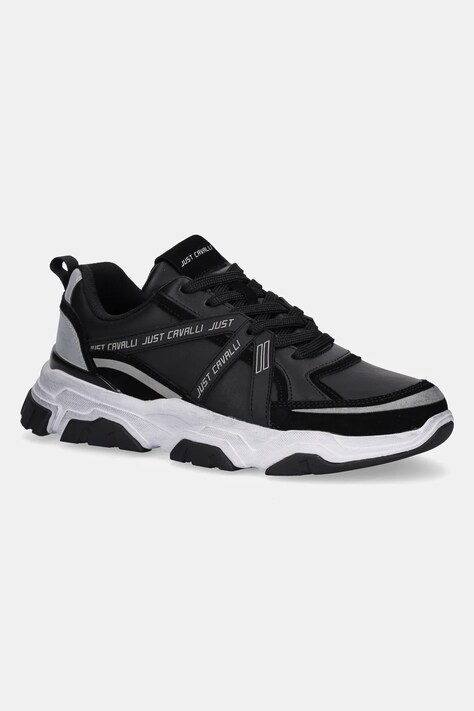 Just Cavalli sneakersy męskie kolor czarny 79QA3SH5ZPB66899