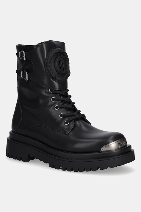 Čizme Just Cavalli boja: crna, 79QA3S92ZSD48899