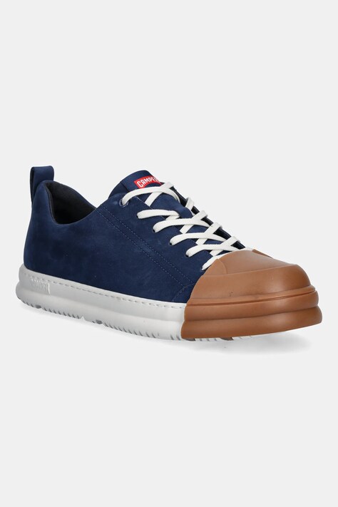 Nubuck sneakers Camper Junction Runner χρώμα: ναυτικό μπλε, K100978-013
