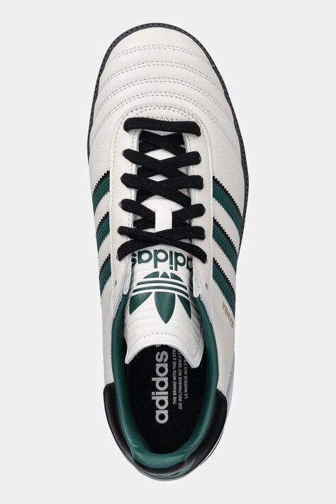 Шкіряні кросівки adidas Originals Samba JP — AW25-OBM0GT, бежевий — фото 4