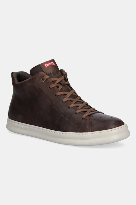Usnjeni čevlji Camper Runner Four moški, rjava barva, K300347-014