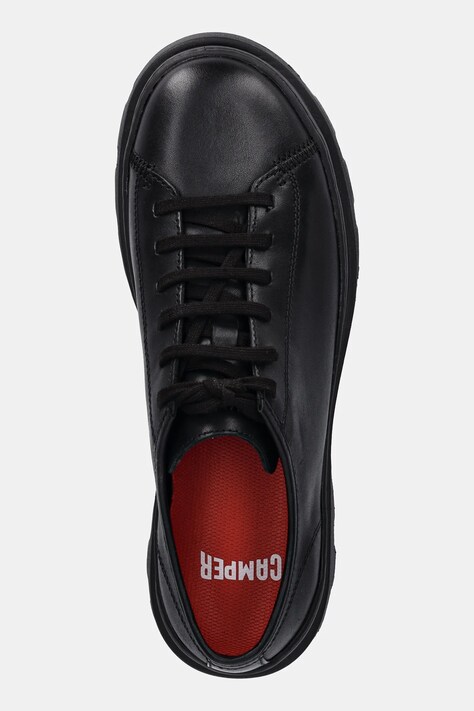 Шкіряні туфлі Camper Brutus+ — AW25-OBM0HK, чорний — фото 4
