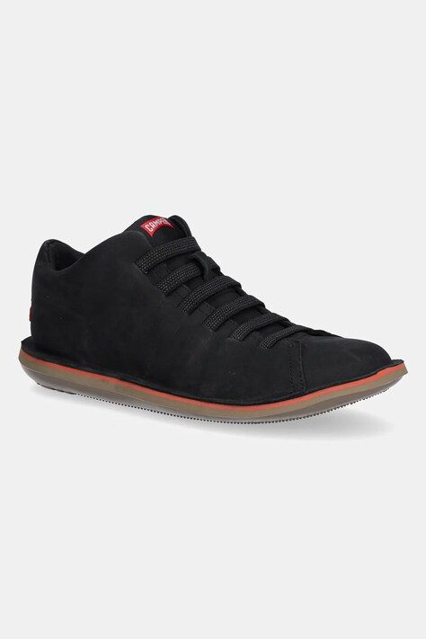 Camper sneakersy nubukowe Beetle męskie kolor czarny 36678-086