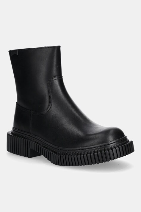 Camper ghete de piele Pix Berlin culoarea negru, K300525-001