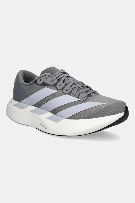 Běžecké boty adidas Originals Adizero Evo Sl M pánské, šedá barva, JS4489