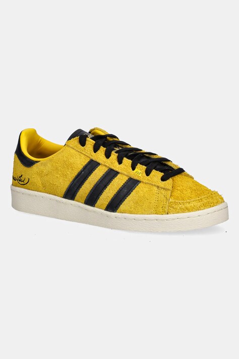 adidas Originals sneakersy zamszowe Jabbar Lo męskie kolor żółty JR1597