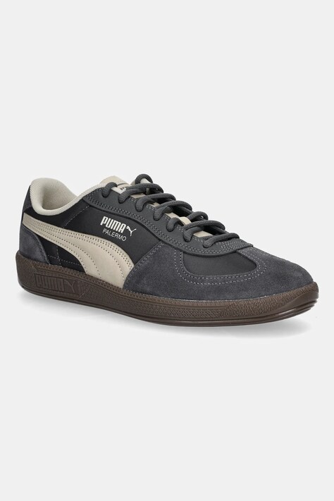 Puma sneakersy Palermo Pop męskie kolor szary 403257