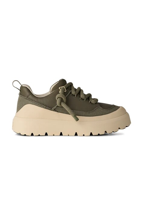 UGG sneakers in pelle Heritage Utility Sneaker uomo colore verde 1170910.MBF