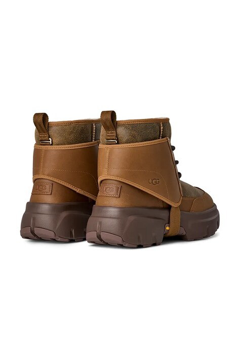 UGG buty skórzane Jld Boot męskie kolor brązowy 1171351.CHE