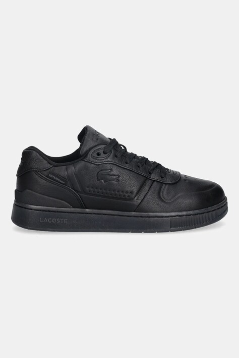 Шкіряні кросівки Lacoste T-Clip Shield Sneakers — AW25-OBM0YZ, чорний — фото 2