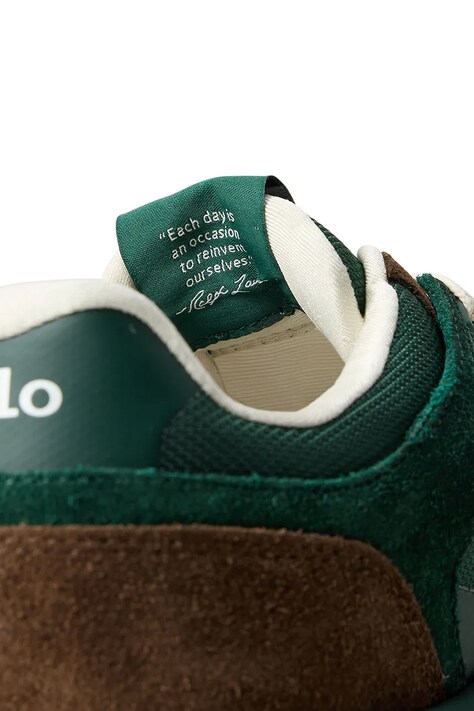 Polo Ralph Lauren sneakersy Trn 89 Pp V2 męskie kolor zielony 809973975002