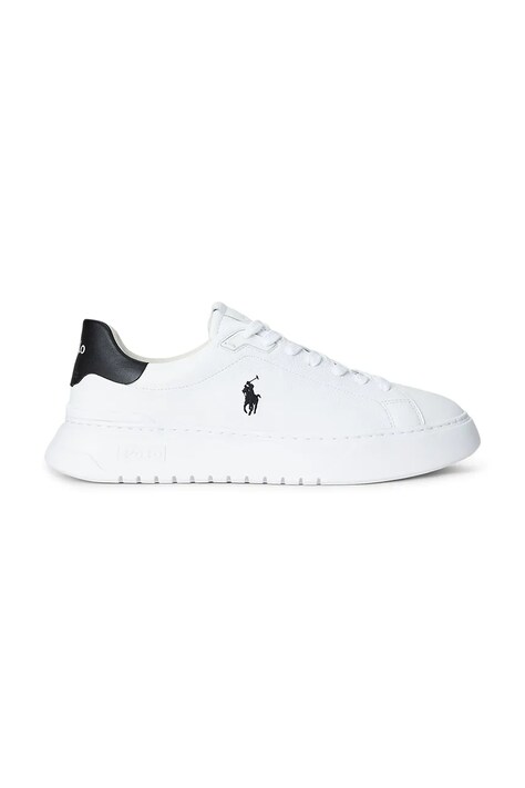 Kožne tenisice Polo Ralph Lauren Rlite Court boja: bijela, 809974097002