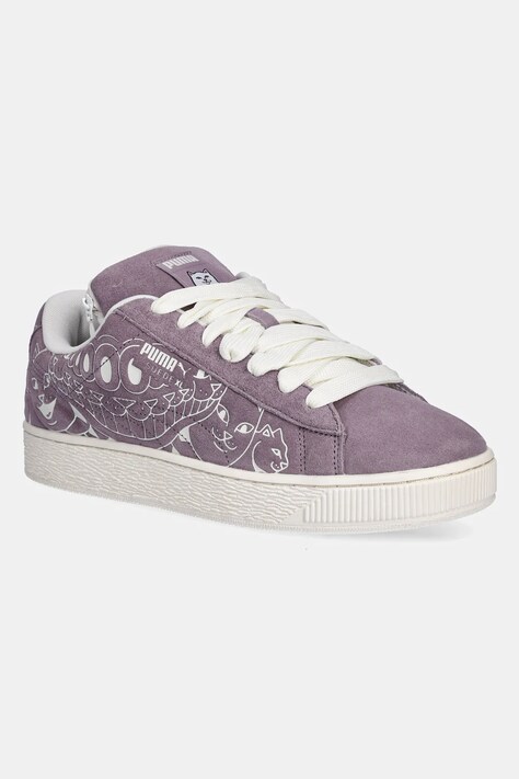 Puma sneakersy zamszowe Suede XL RIPNDIP męskie kolor fioletowy 403651