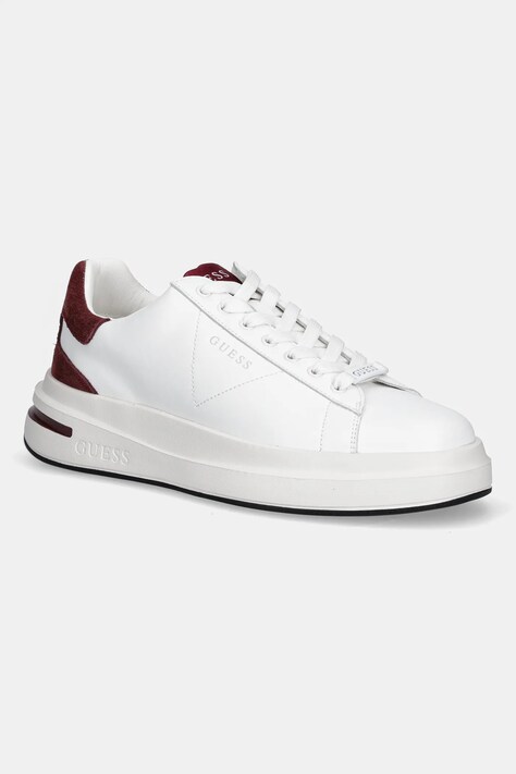 Tenisice Guess ELBA boja: bijela, FMFLBA LEA12