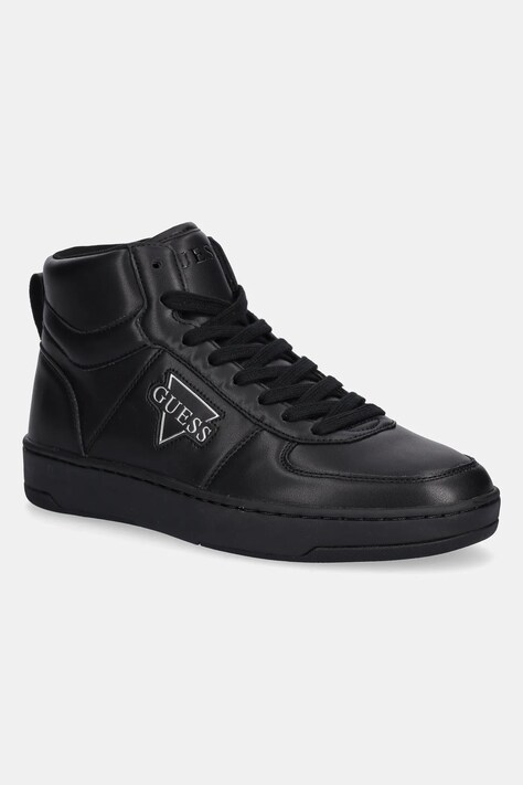 Αθλητικά Guess VENICE SNEAKER χρώμα: μαύρο, FMFICE ELE12