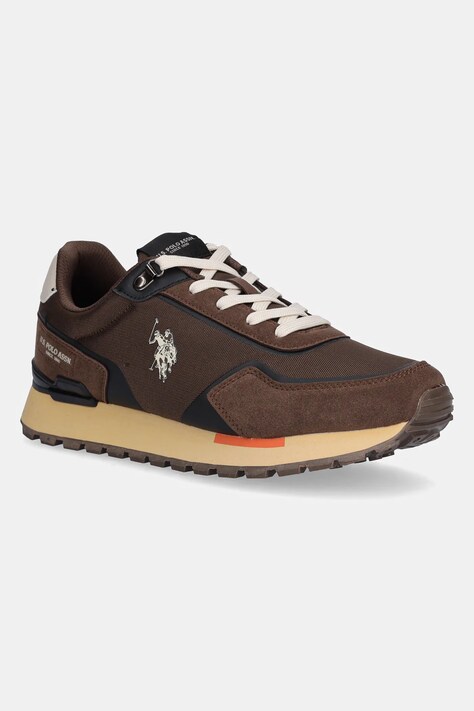 Αθλητικά U.S. Polo Assn. ARON009 χρώμα: καφέ, ARON009M/ETS1