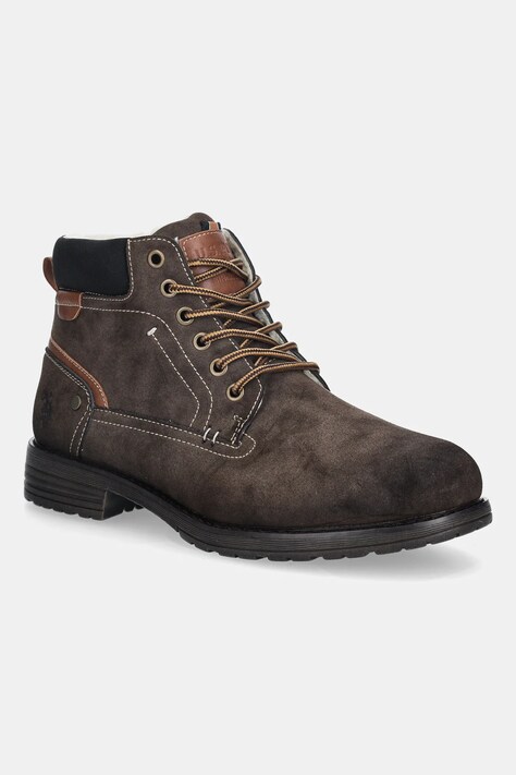 U.S. Polo Assn. buty SERGE003 męskie kolor brązowy SERGE003M/EUY1