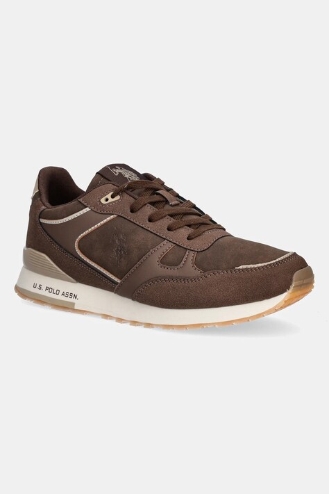 Αθλητικά U.S. Polo Assn. TABRY012 χρώμα: καφέ, TABRY012M/EHU1