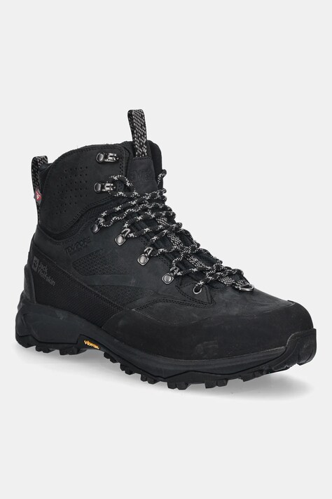 Jack Wolfskin buty TERRAQUEST ARCTIC TEXAPORE MID kolor czarny ocieplone A62084