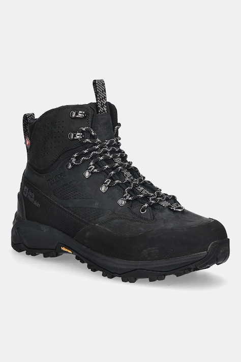 Boty Jack Wolfskin TERRAQUEST ARCTIC TEXAPORE MID černá barva, zateplené, A62084