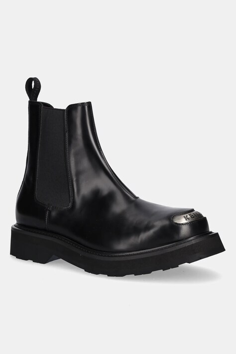 Kenzo sztyblety skórzane Smile Lace Up Boots męskie kolor czarny FF65BT112L52.99