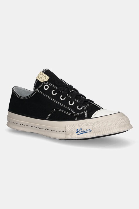 Visvim tenisówki skagway męskie kolor czarny 125101001003