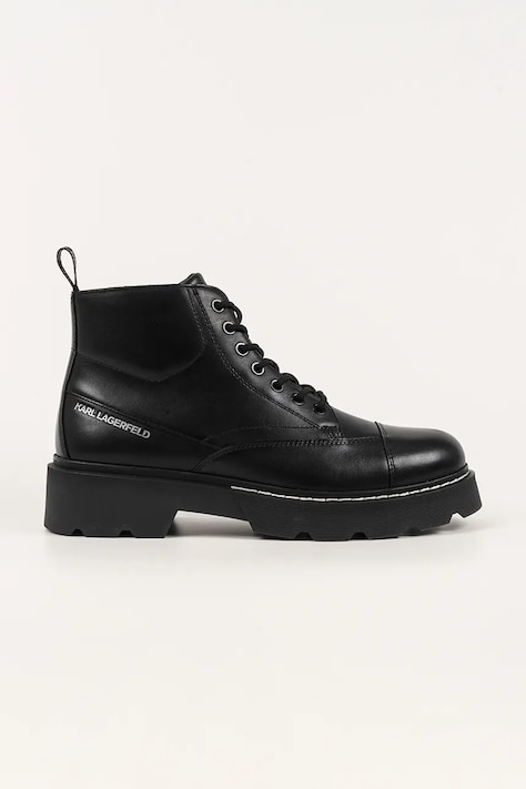 Кожаные ботинки Karl Lagerfeld KAMDEN цвет чёрный KL10438