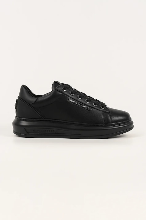 Кожаные кроссовки Karl Lagerfeld KAPRI MENS цвет чёрный KL52575N