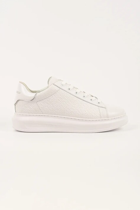 Karl Lagerfeld sneakersy skórzane KAPRI męskie kolor biały KL52543A