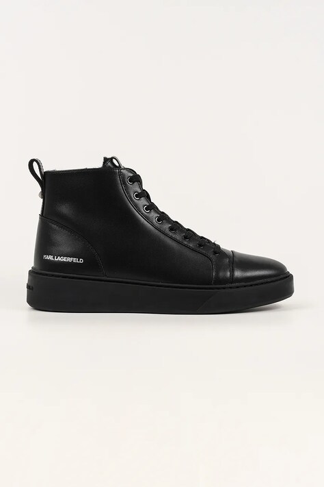 Karl Lagerfeld trampki zamszowe FLINT II kolor czarny KL53354L