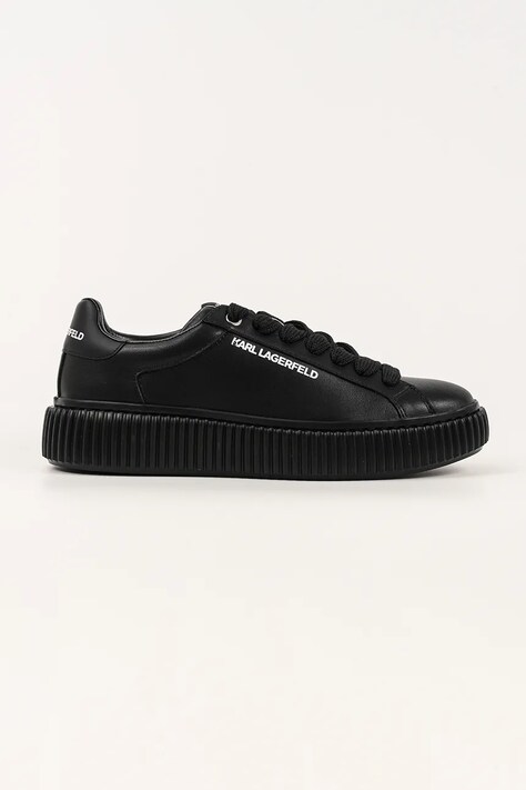 Karl Lagerfeld sneakersy skórzane KAPRIKA męskie kolor czarny KL24220