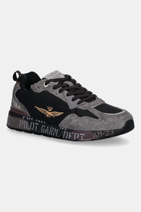 Aeronautica Militare sneakersy SNEAKERS męskie kolor czarny 252SC0276UCT03546