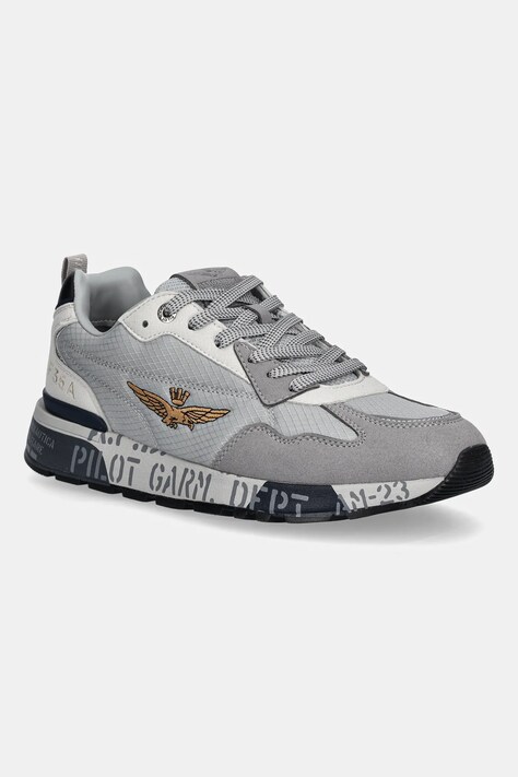 Aeronautica Militare sneakersy SNEAKERS męskie kolor szary 252SC0276UCT04249