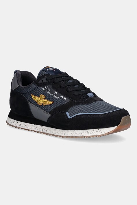 Aeronautica Militare sneakersy SNEAKERS męskie kolor granatowy 252SC0288UCT03545