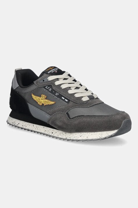 Aeronautica Militare sneakersy SNEAKERS męskie kolor szary 252SC0288UCT03545