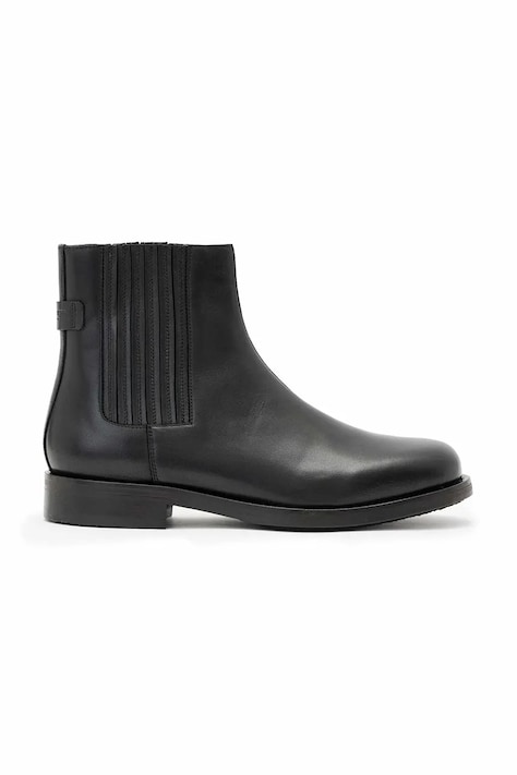 Кожаные полусапоги AllSaints BLOOM CHELSEA цвет чёрный M030FD