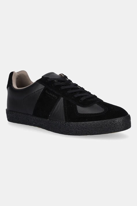 Kožne tenisice AllSaints JAIMEE LOW TOP boja: crna, M052FB