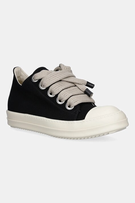 Rick Owens DRKSHDW scarpe da ginnastica Jumbolace Low Sneaks colore nero DU02E7819.DOW2