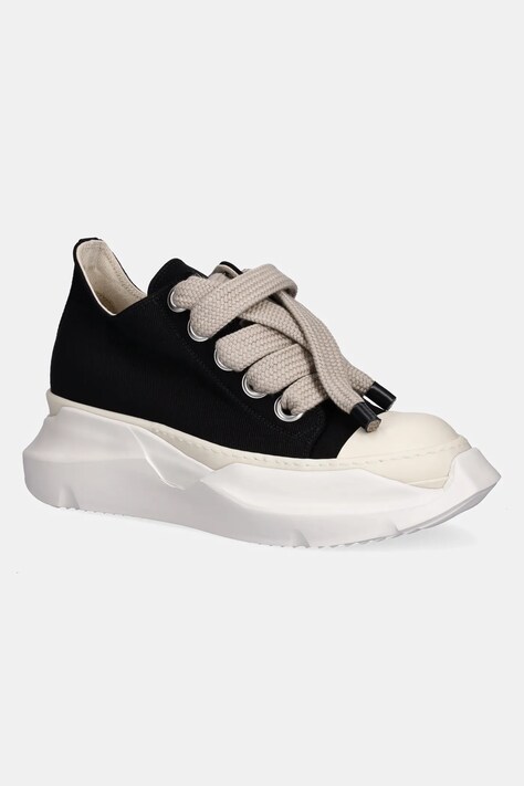 Rick Owens DRKSHDW tenisówki Jumbolace Abstract Low Sneaks kolor czarny DU02E7845.DOW2