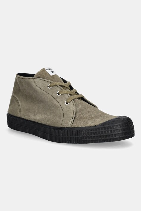 Novesta tenisówki zamszowe Novesta x Noel Gallagher kolor zielony N574001-OLV000615