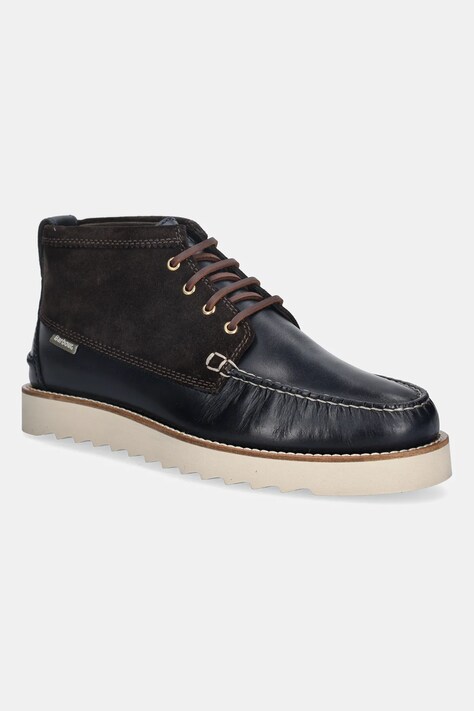 Barbour ghete de piele Hadston Chukka Boot culoarea maro, MFO0822NY94