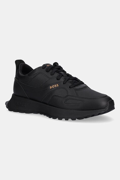 BOSS sneakersy skórzane 50529520 męskie kolor czarny Jonah