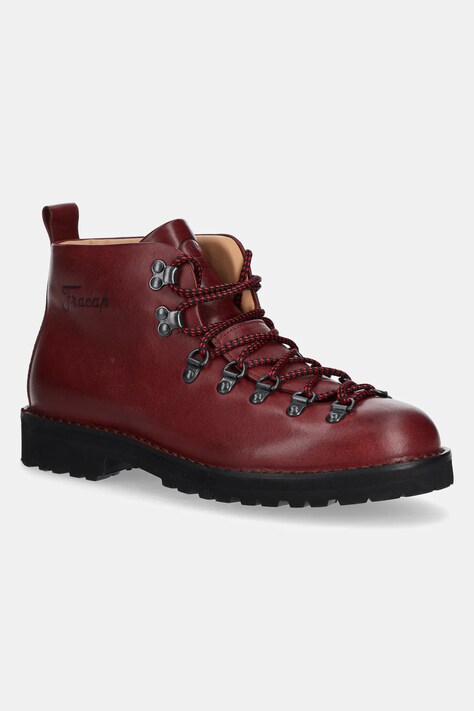 Fracap buty zamszowe Magnifico M120 kolor bordowy MAGNIFICO.M120