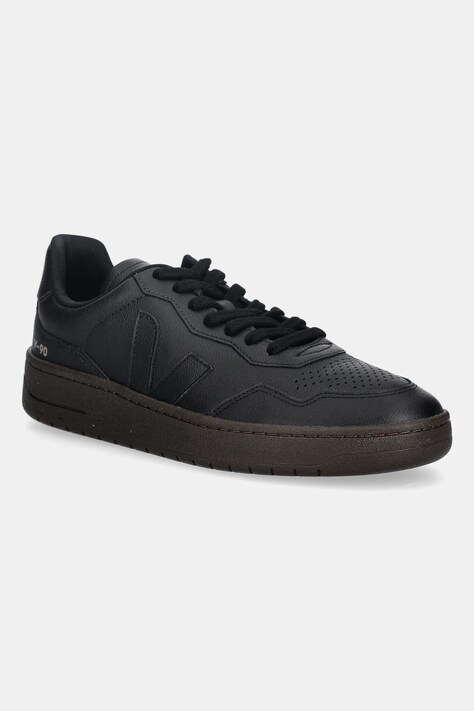 Veja sneakersy skórzane V-90 męskie kolor czarny VD2020932B